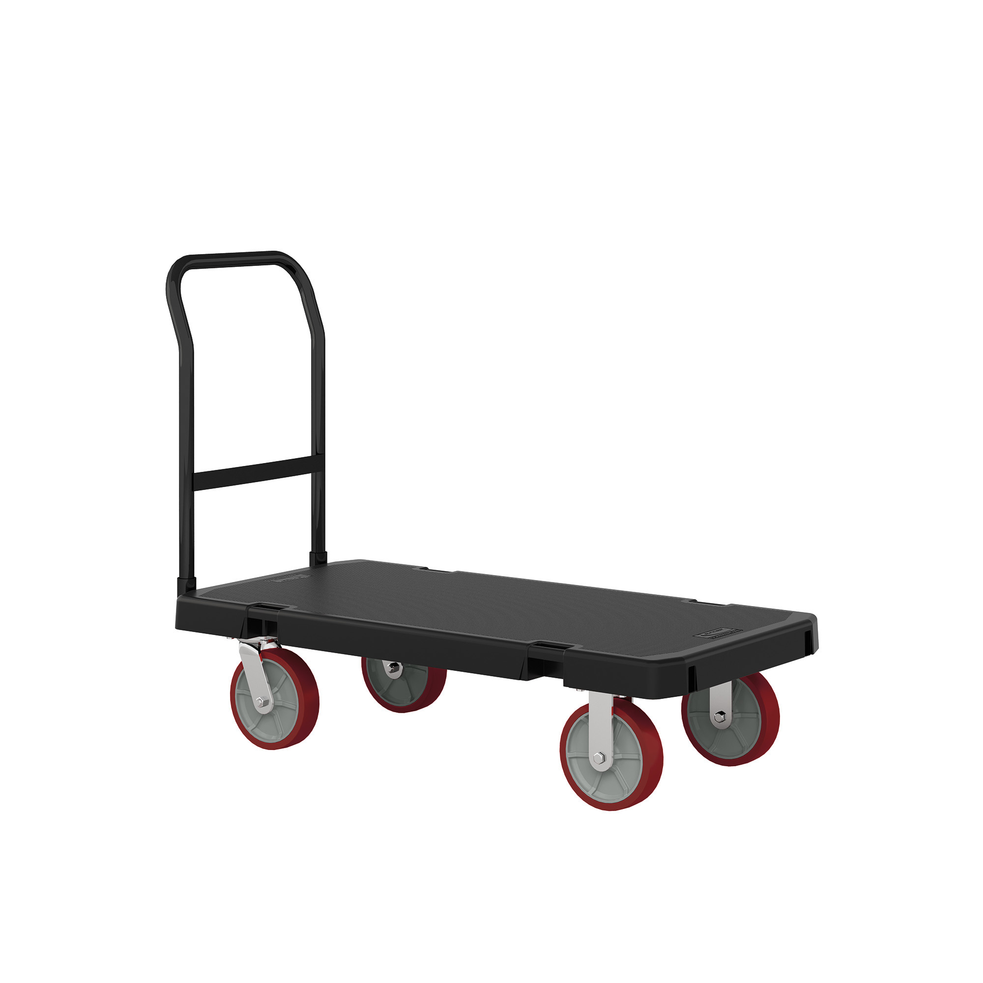 Suncast Heavy-Duty Platform Truck - 48in. x 24in., 1600-Lb. Capacity, Polyurethane Casters, Model# PDPT2448